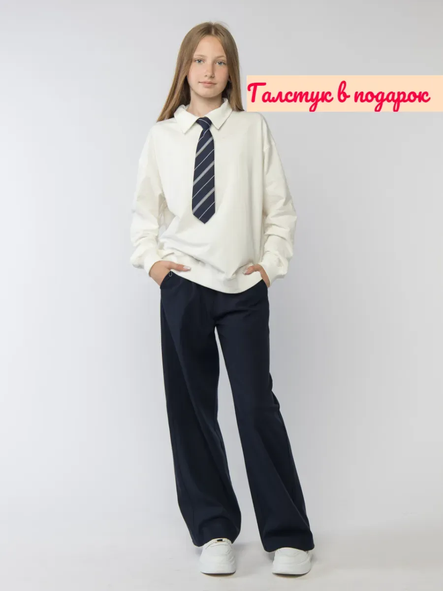 Блузка поло 366 белая Lagodomee Блузка поло 366 белая Lagodomee