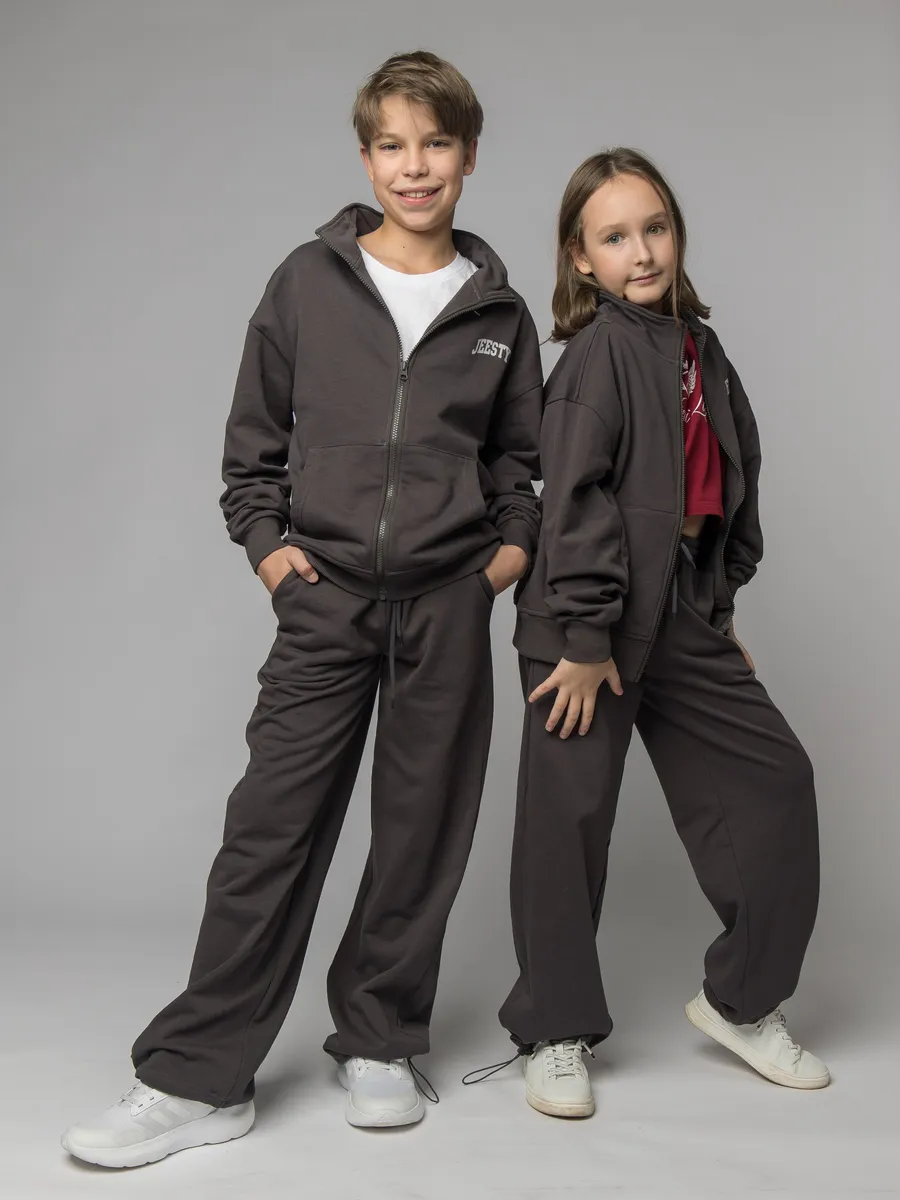 Костюм спортивный 392 графит Jeestyle