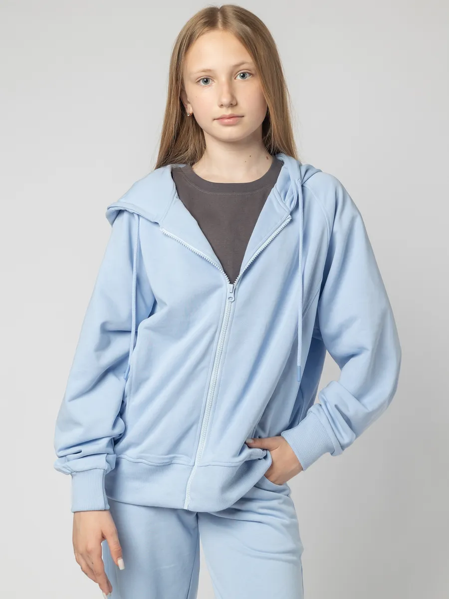 Костюм спортивный 391 голубой Jeestyle